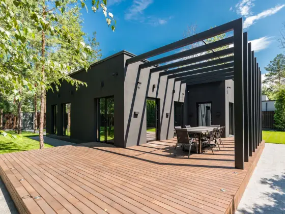 pergola bioclimatique dans l'Oise